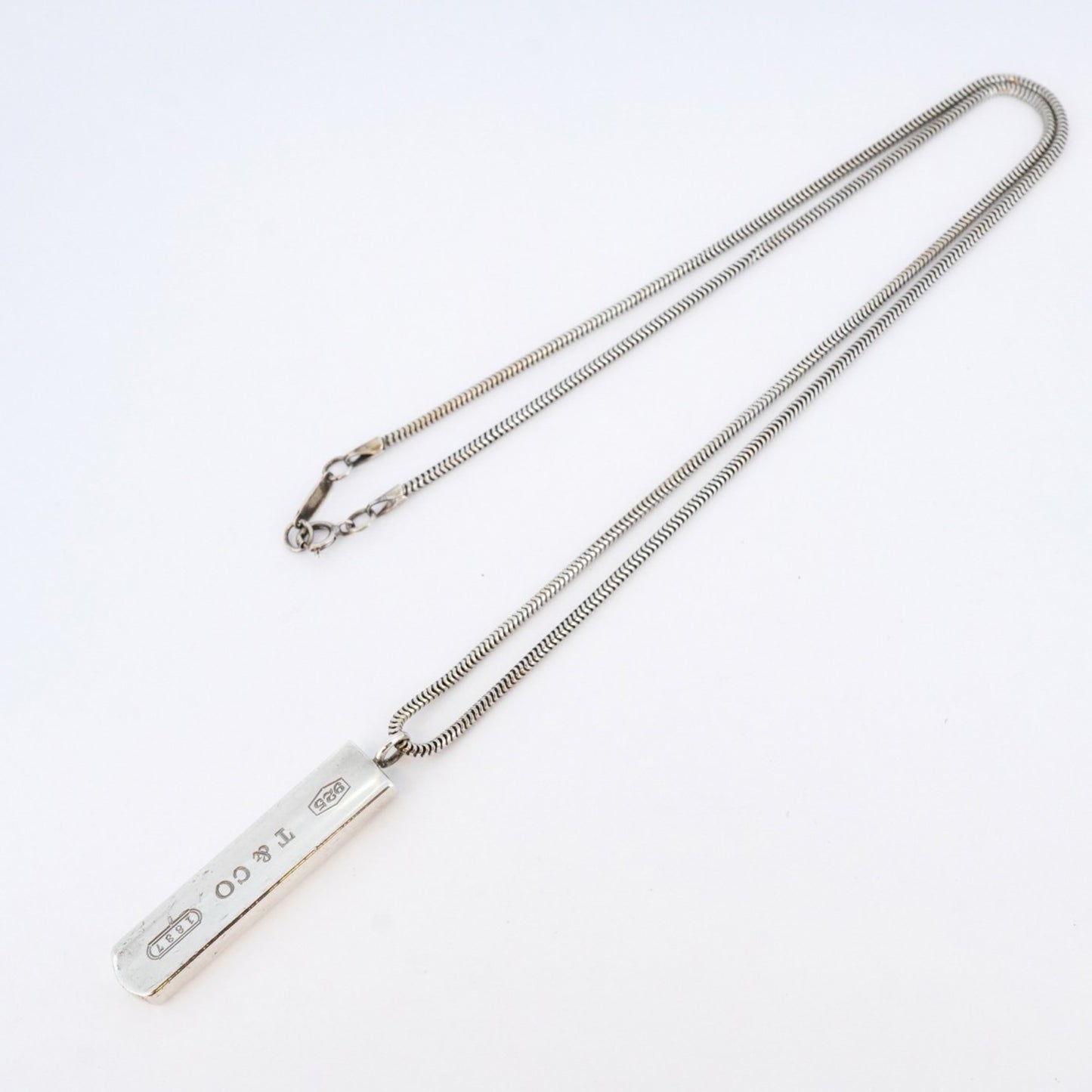 Tiffany Narrow Bar Necklace