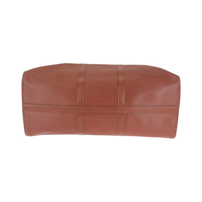 Louis Vuitton Louis Vuitton Epi Keepall 50 Brown Gold Hardware Leather M42963 Boston Bag Handbag