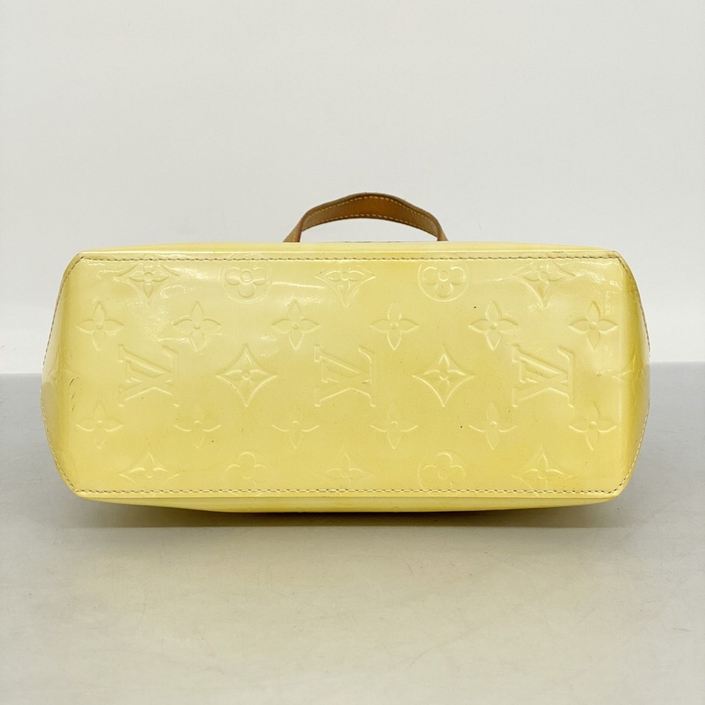 Louis Vuitton Vernis Reed Pm Handbag M91336 Pearl