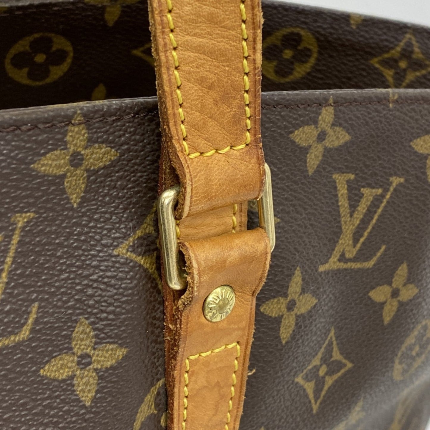 Louis Vuitton Monogram Sac Shoulder Bag M51108 Brown