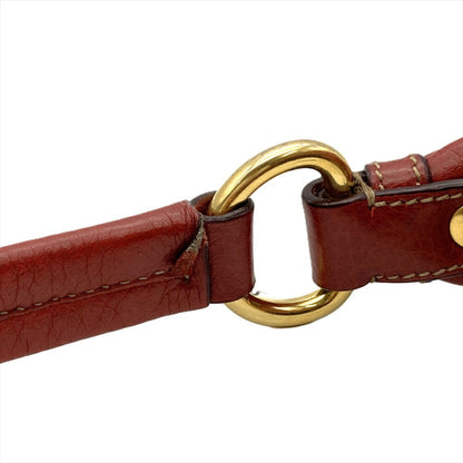 Prada Shoulder Bag Grain Leather Br4311 Red