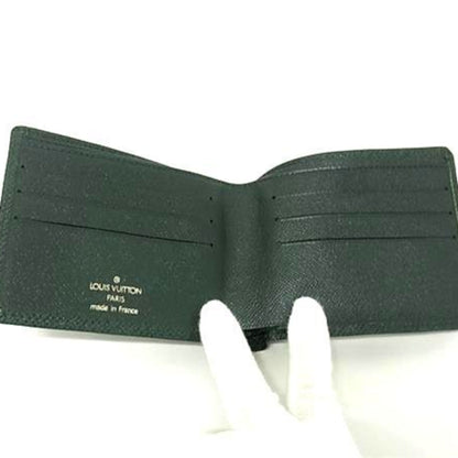 Louis Vuitton Taiga Porte-Bie Bifold Wallet With 6 Cult Credit Cards