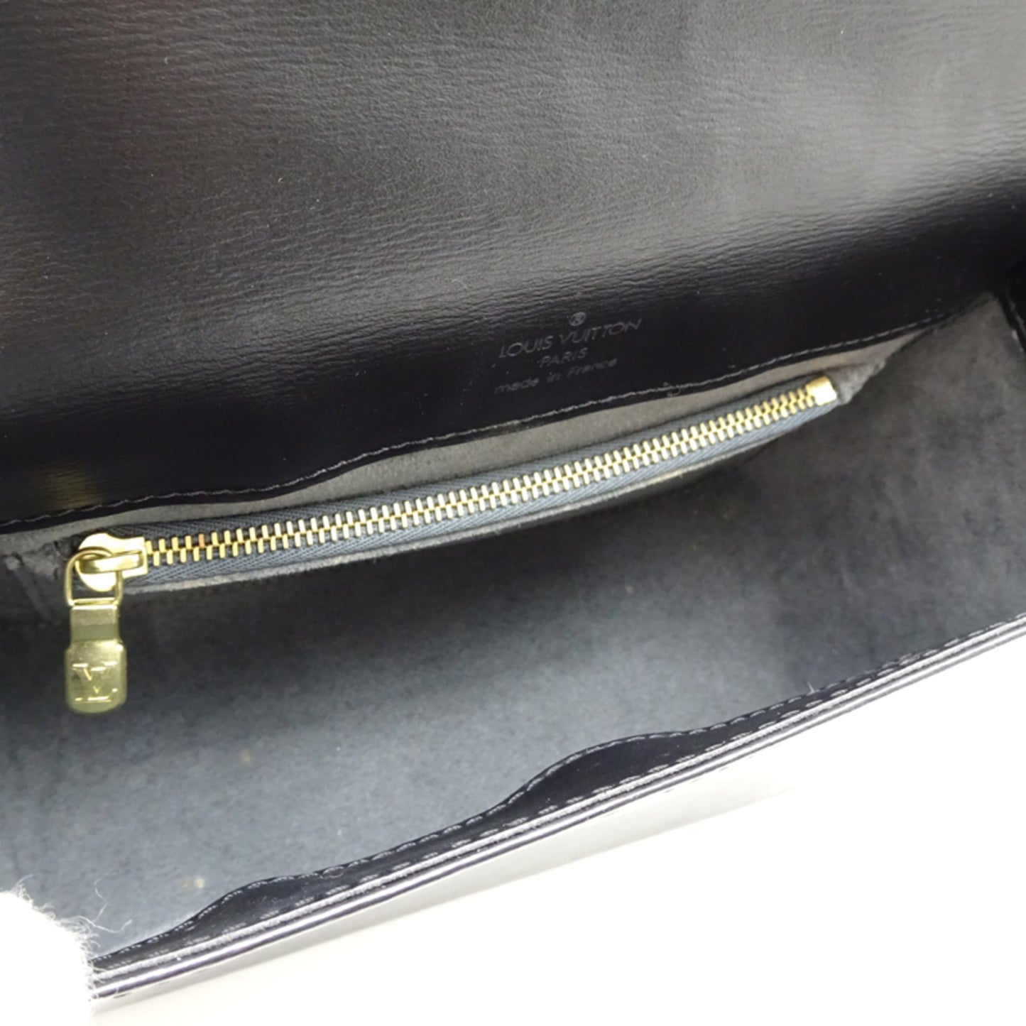 Leather Louis Vuitton Shoulder Bag Epi