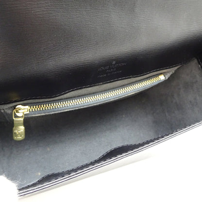 Leather Louis Vuitton Shoulder Bag Epi