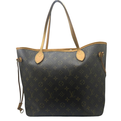 Louis Vuitton Louis Vuitton Neverfull Mm Monogram M40156 Tote Bag Brown Lv