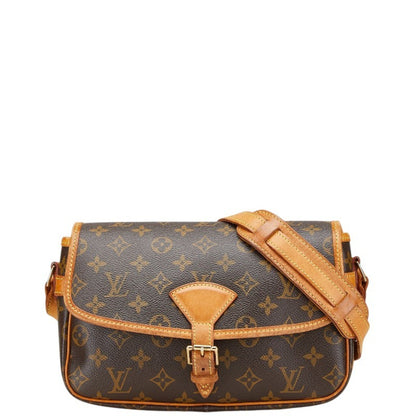 Louis Vuitton Monogram Sologne Crossbody Shoulder Bag M42250 Brown Leather