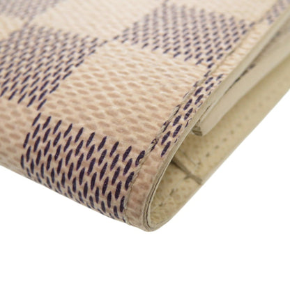 Louis Vuitton Azur Envelope Carte De Visite Damier Card Case N61746 White Lv 0719 Louis Vuitton