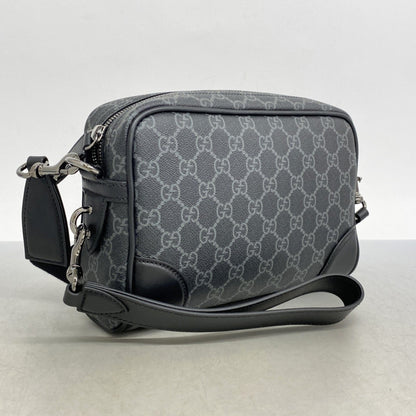 Gucci Gg Supreme Shoulder Bag 821155 Black