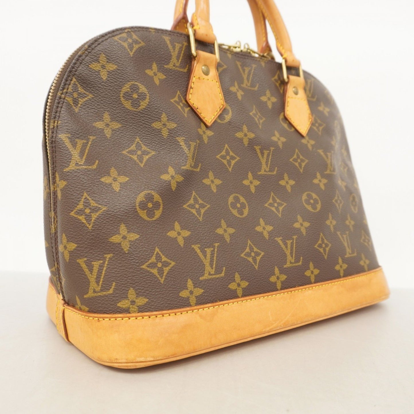 Louis Vuitton Monogram Alma Handbag M51130 Brown