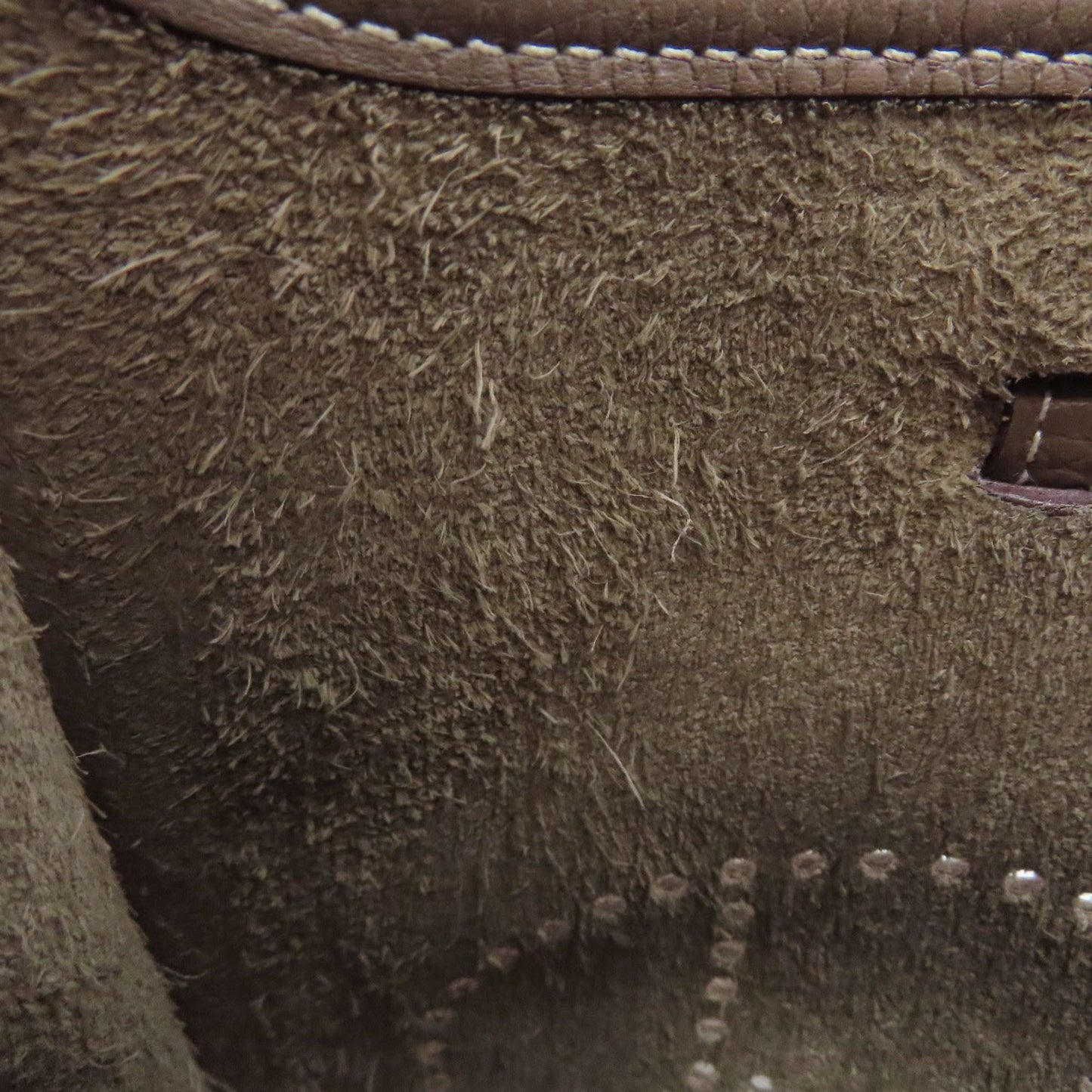 Hermes Herms Evelyn Amazon Etoupe Shoulder Bag With Gold Hardware