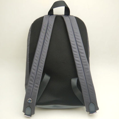 Coach F22371 Backpack Nylon X Leather Blue Grey Outlet 252863