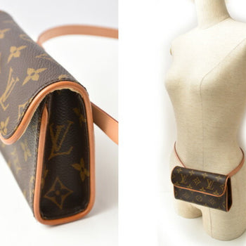 Louis Vuitton Waist Bag/Pouch/Pochette/Louis Vuitton Pochette Florentine Belt Xs Size Set (Sold
