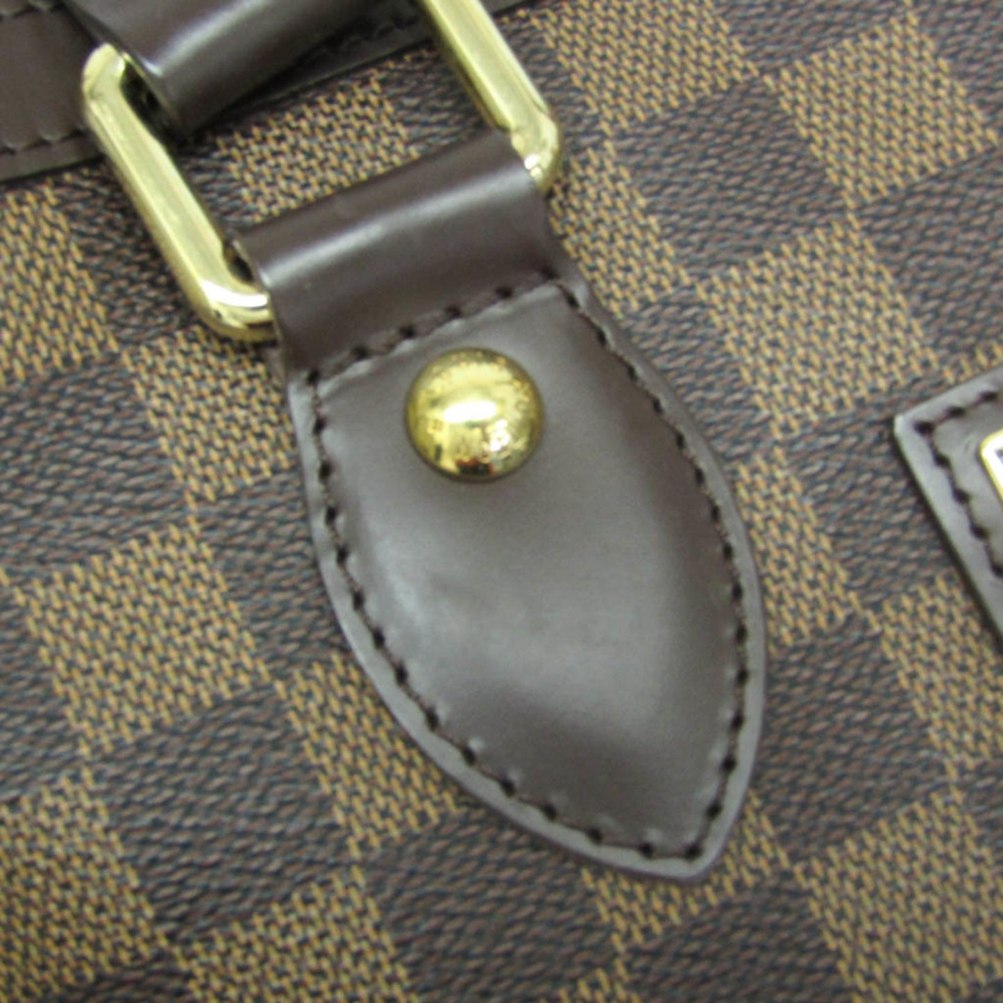 Louis Vuitton Damier Hampstead Pm N51205 Women'S Handbag Brown