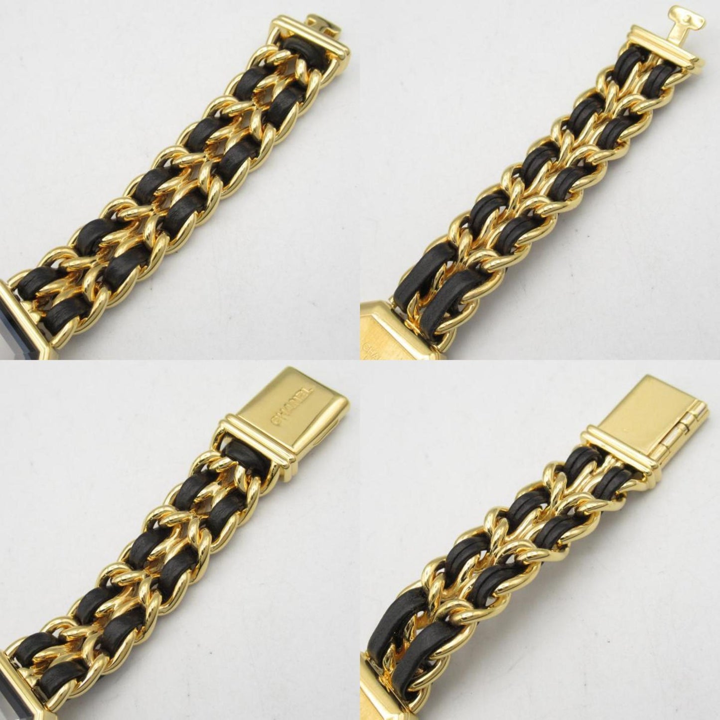 Chanel Premiere S Watch Gp (Gold Plated) Leather