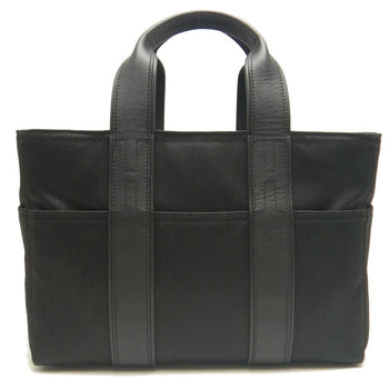 Hermes Acapulco Pm Handbag In Toile Chevron And Leather