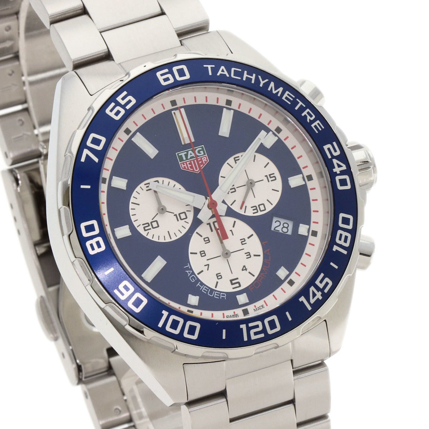 Tag Heuer Caz1018 Formula 1 Red Bull Racing Watch Stainless Steel Ss