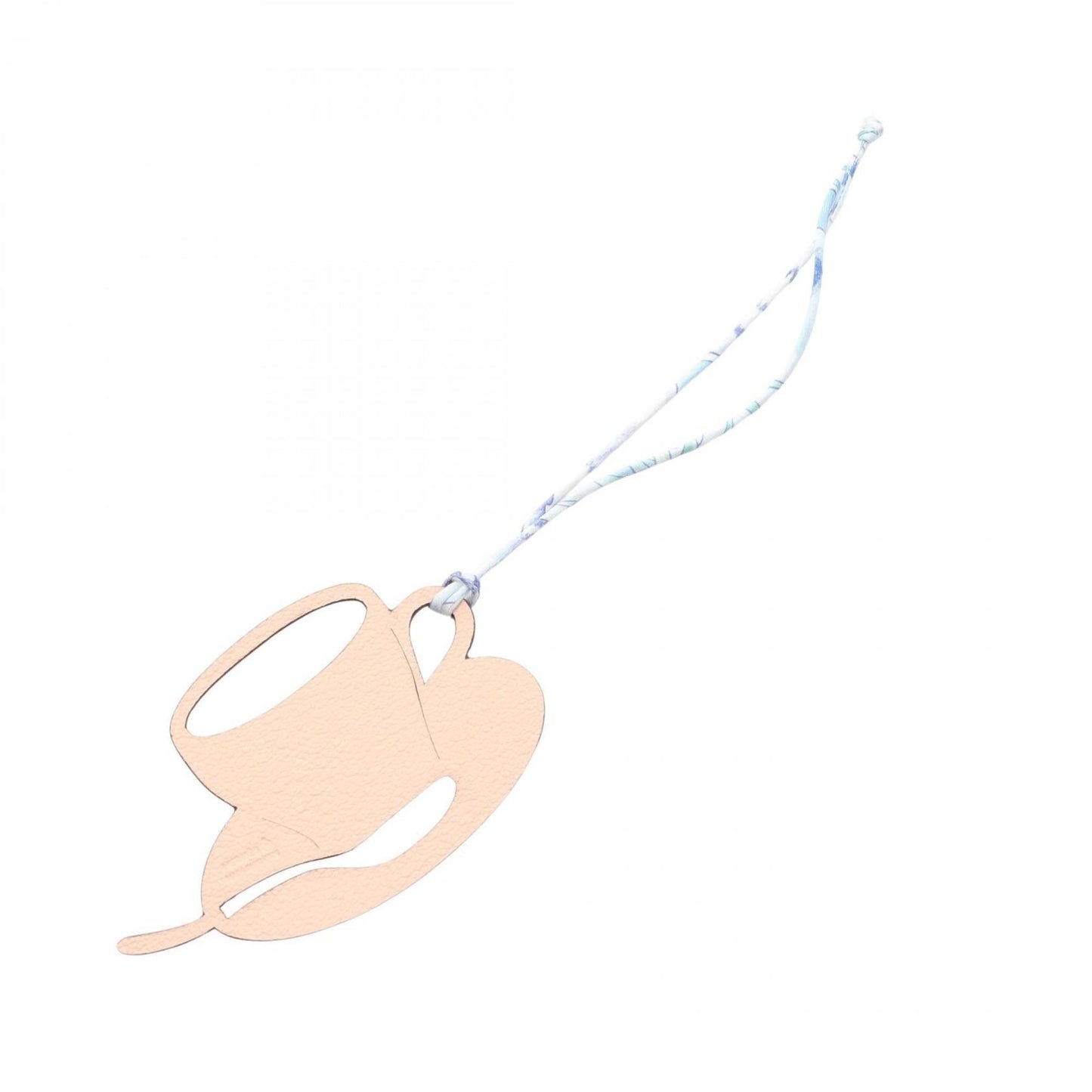 Hermes Herms Petit H Coffee Cup Charm Accessory Taurillon Clemence Chevre