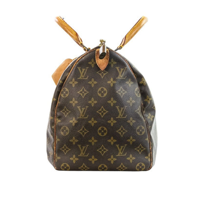 Louis Vuitton Monogram Keepall 45 Boston Bag M41428 Brown
