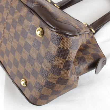 Louis Vuitton Verona Pm N41117 Handbag In Brown Damier Canvas