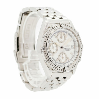 Breitling Chronomat A13352 White Dial