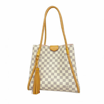 Louis Vuitton Damier Azur Propriano Shoulder Bag N44027 White