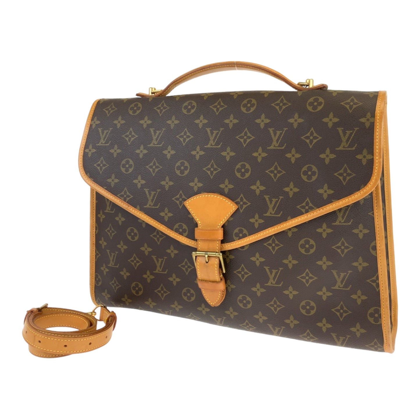 Louis Vuitton Monogram Beverly Mm Brown M51120 Business Bag