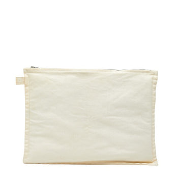 Cotton Hermes Pouch