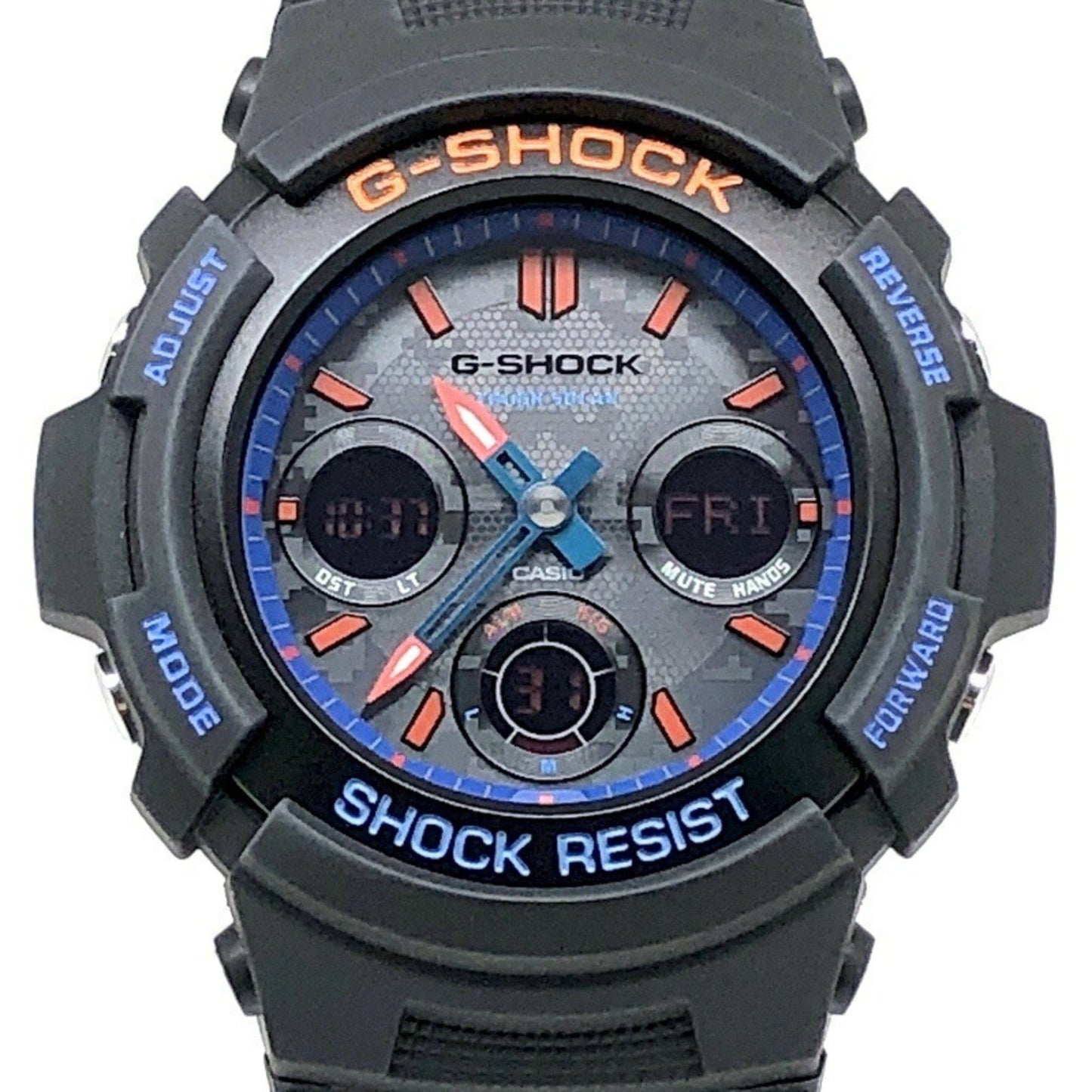 G-Shock Casio Awr-M100Sct-1A City Camouflage Series Tough Solar Analog-Digital Watch