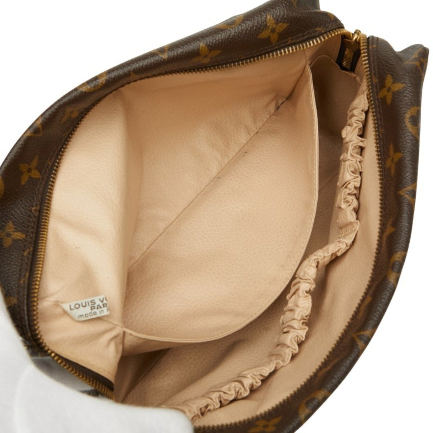 Louis Vuitton Monogram True Toilet 28 Second Bag/Clutch Bag M47522 Brown
