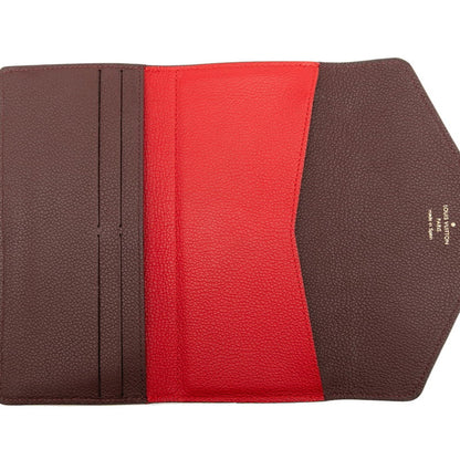 Louis Vuitton Monogram Empreinte Portefeuille Josephine Long Wallet M62453 Cerise Red Leather