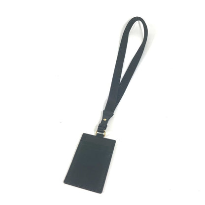 Fendi Versace Collaboration Versace Logo Fendace Zucca Business Card Holder With Strap