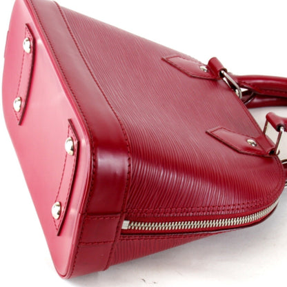 Louis Vuitton Alma Pm M40490 Shoulder Bag Epi Leather Fuchsia