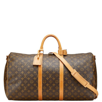 Louis Vuitton Monogram Keepall Bandouliere 55 Boston/Shoulder Bag
