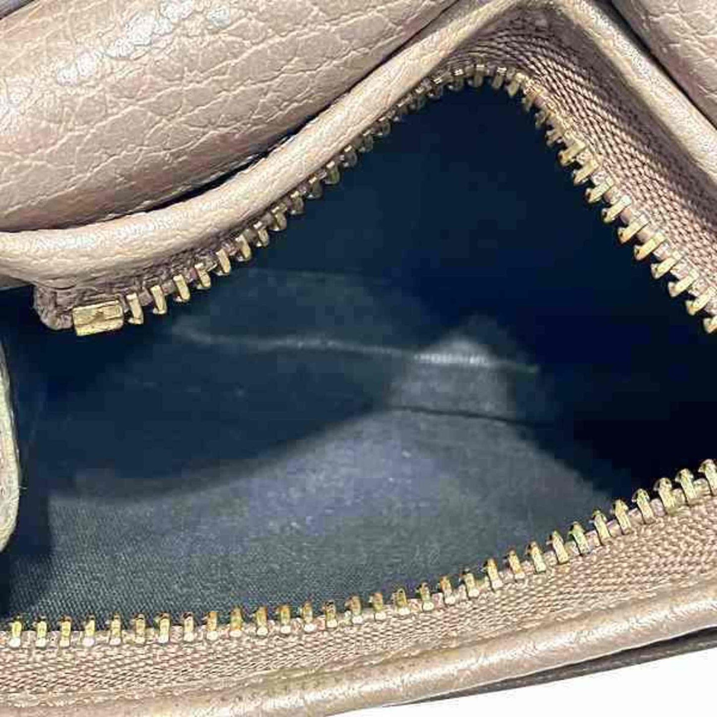 Gucci Gg Marmon 456126 Beige Leather Bi-Fold Wallet