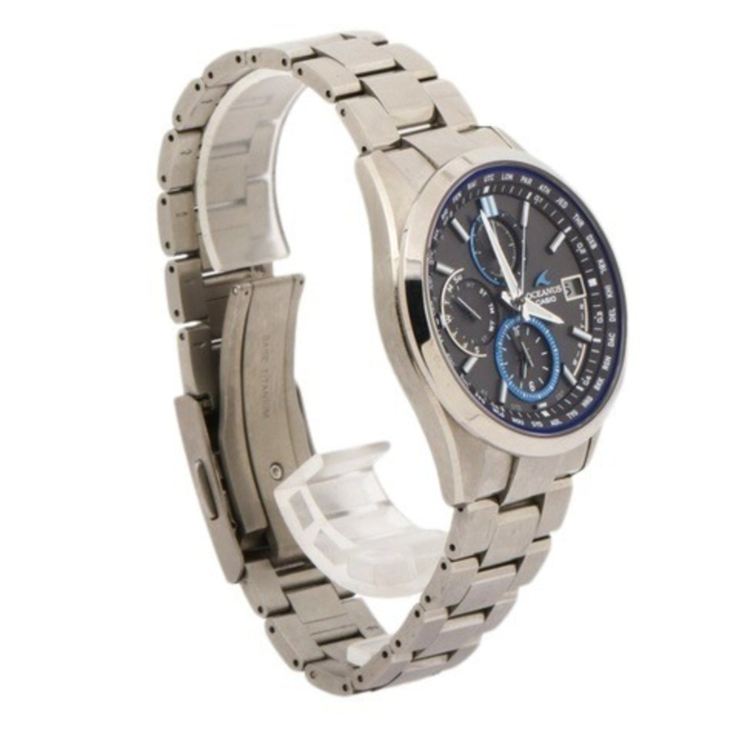 Casio Oceanus Classic Line Ocw T2600 1Ajf Silver With Black Dial