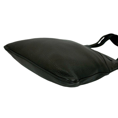 Prada Prada Logo Engraved Leather Shoulder Bag