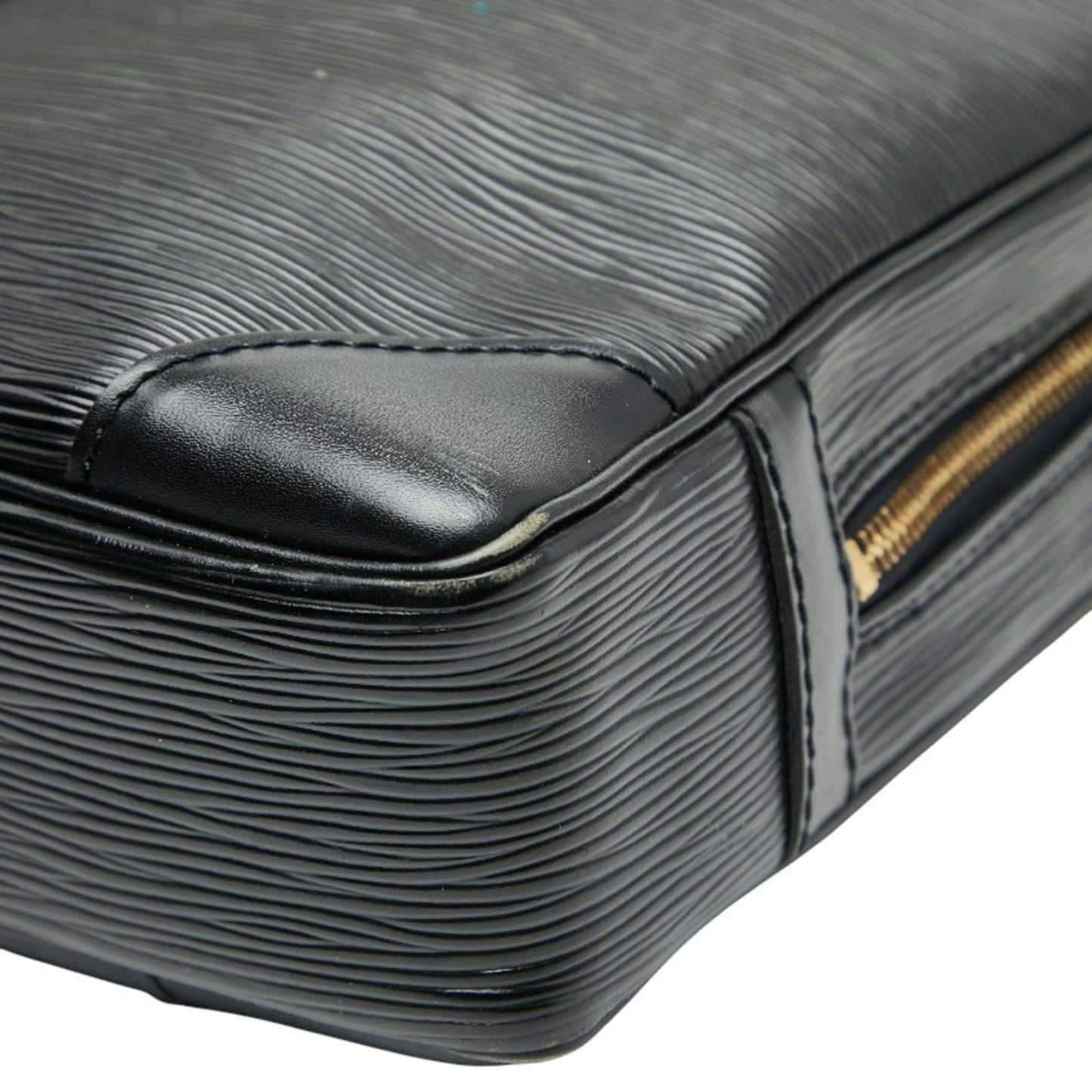 Louis Vuitton Epi Porte-Document Voyage Business Briefcase M59162 Noir Black Leather