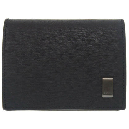 Dunhill Leather Black Coin Case Purse Wallet 1360