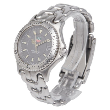 Tag Heuer Cell Watch Wg1213-K0 Quartz Gray Dial Stainless Steel Boys' Heuer