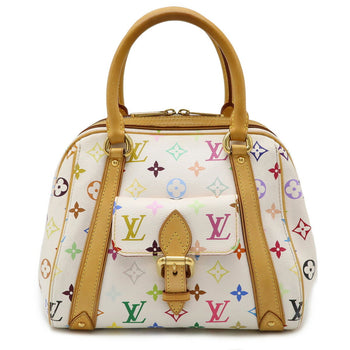 Louis Vuitton Louis Vuitton Monogram Multicolor Priscilla Handbag Blanc White M40096