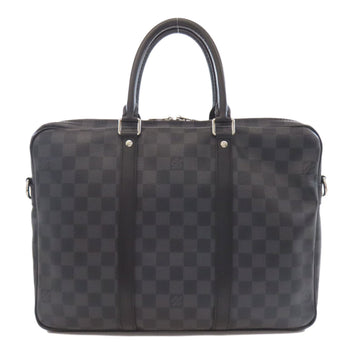 Louis Vuitton N41478 Porte-Document Voyage Pm Business Bag In Damier Canvas