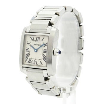 Cartier Tank Franaise SM W51008Q3 Ivory Dial