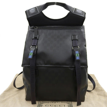 Like New Gucci Interlocking G Crystal Gg Backpack 779812 498879 Rucksack Black
