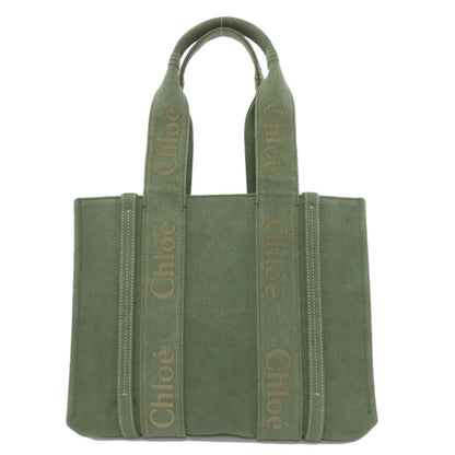 Chlo Chloe Woody Tote Canvas Bag