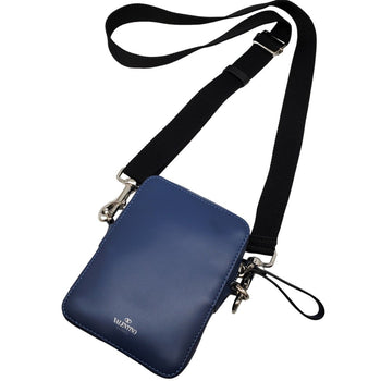 Valentino Garavani Vltn Leather Small Crossbody/Shoulder Bag For Men