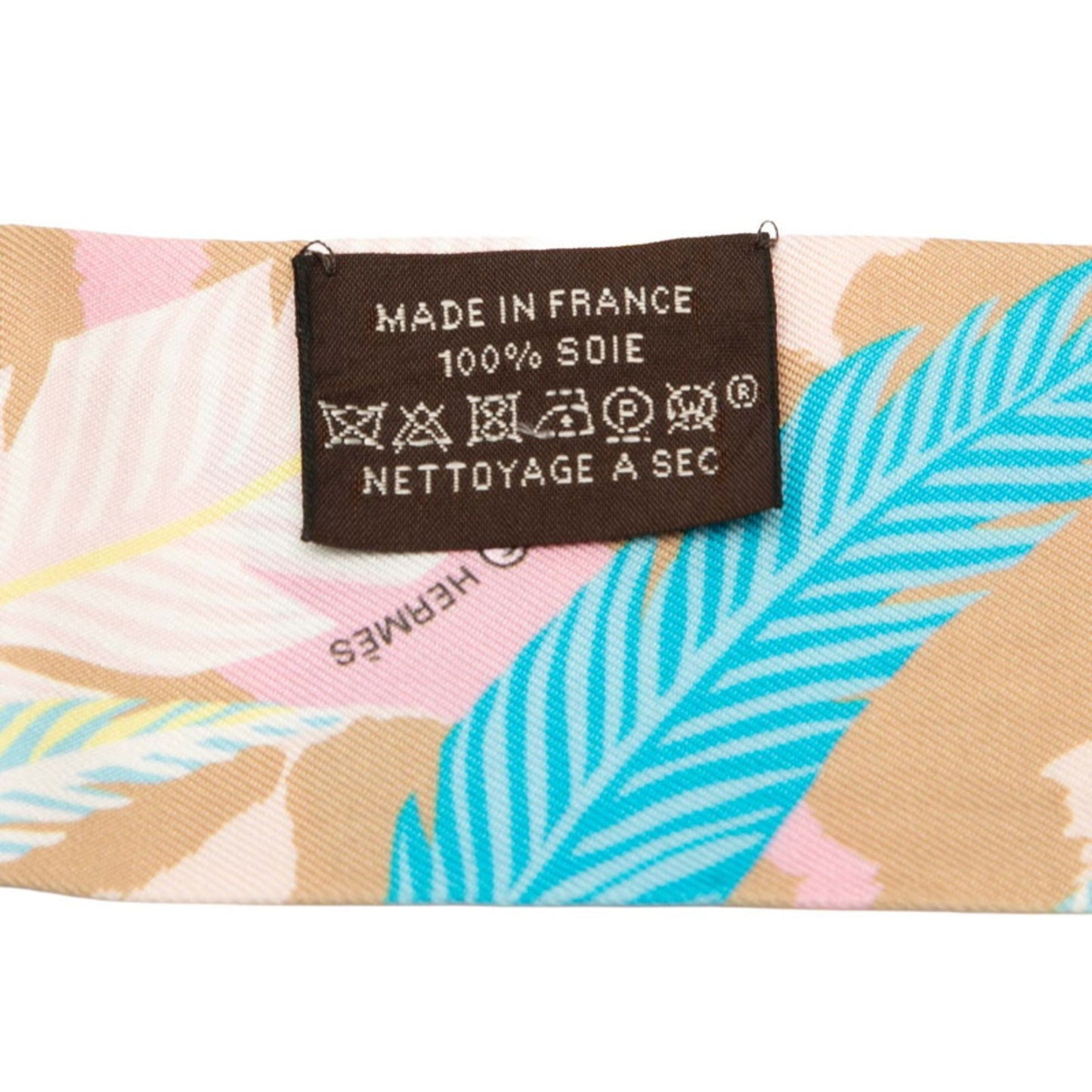 Hermes Herms Twilly Jaguar Quetzal Scarf