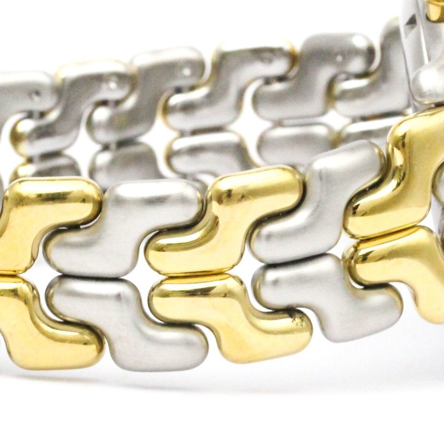 Tag Heuer Sel Chronograph Gold Plated Steel Watch Cg1121Polished