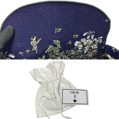 Christian Dior Lady Cannage Canvas 2-Way Shoulder Bag