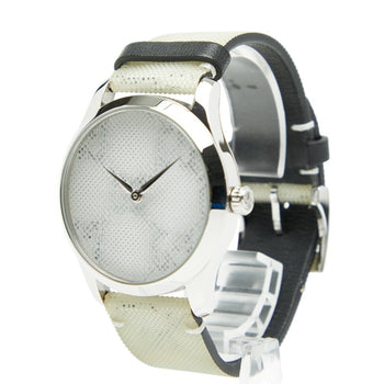 Gucci Hologram GG G Timeless Watch YA1264058 Quartz White Dial Stainless Steel