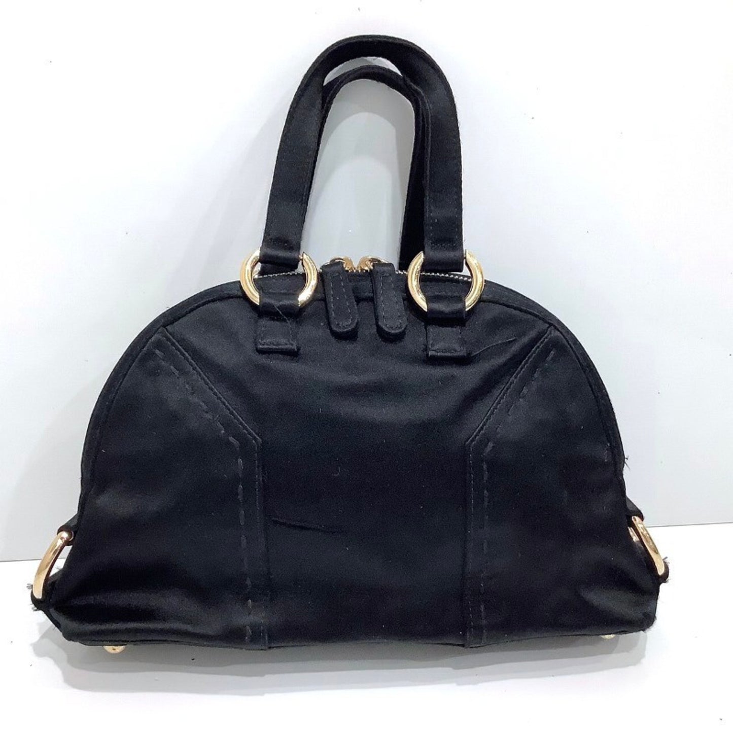 Yves Saint Laurent Muse Handbag Black Ysl Ja-24394